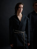 Avignon 400G Wool Collarless Blazer
