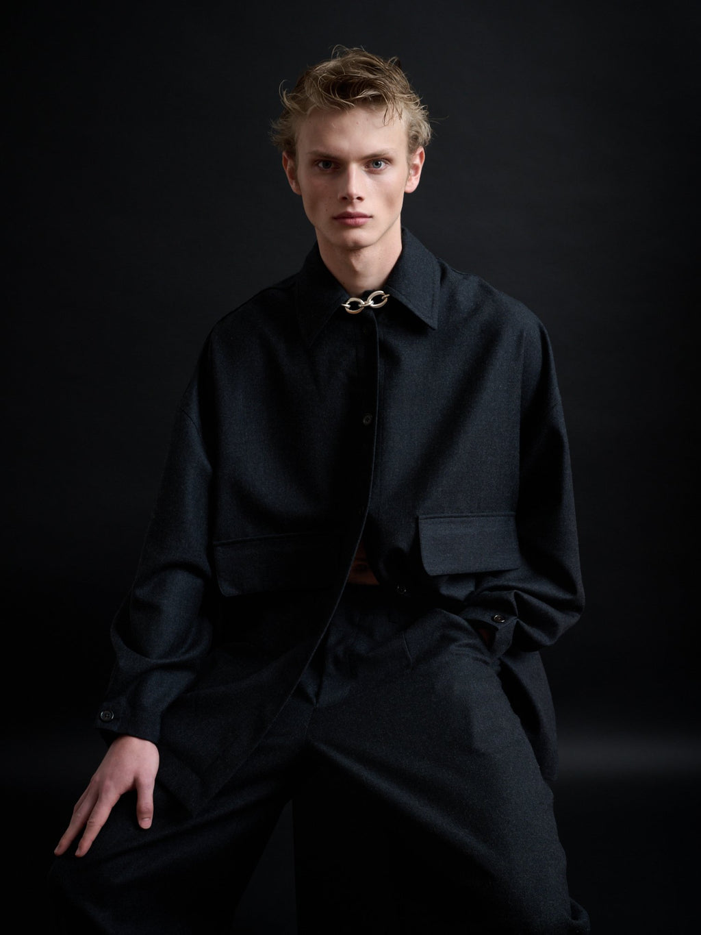 Amiens 400G Wool Overshirt
