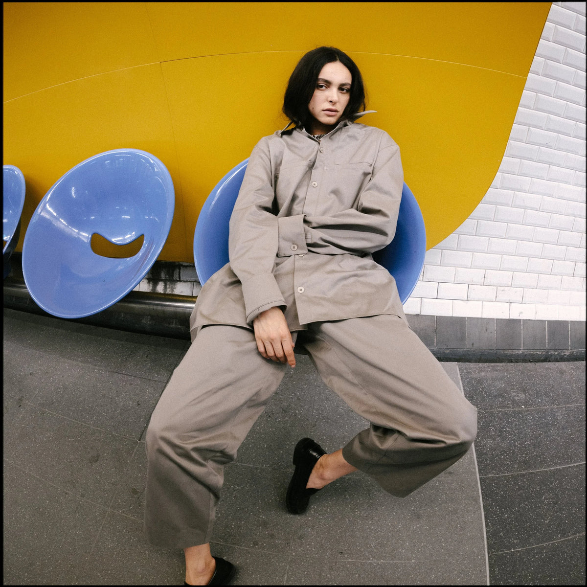 Atlanta Elasticated Cotton Trousers