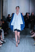 Chine Jacket - Denim & Electric