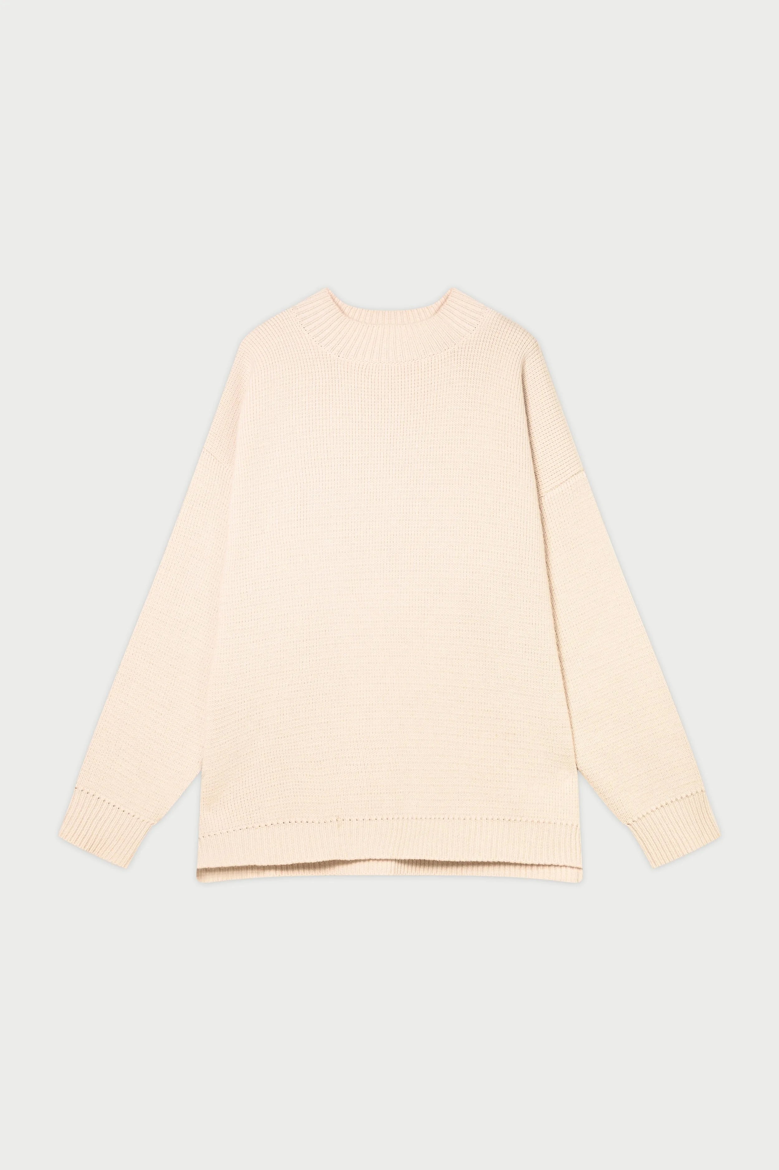 Alicante 800G Wool Round Collar Knit