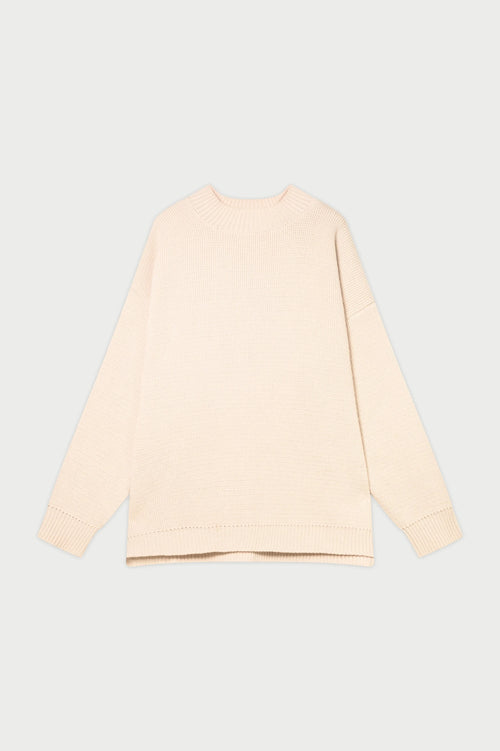 Alicante 800G Wool Round Collar Knit