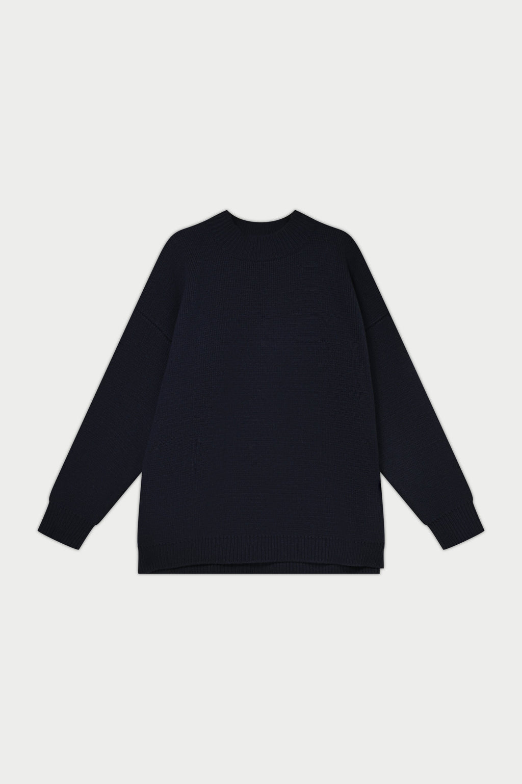 Alicante 800G Wool Round Collar Knit