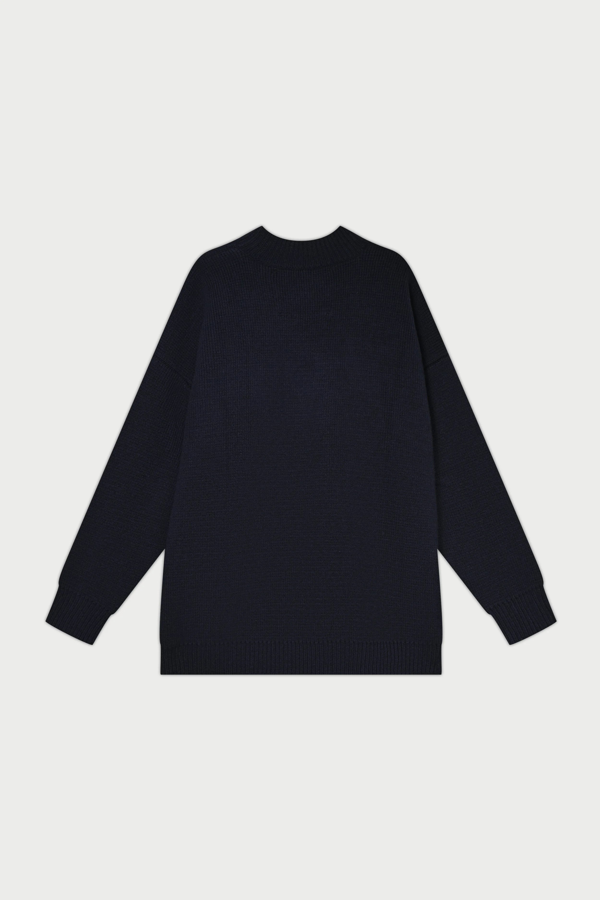 Alicante 800G Wool Round Collar Knit