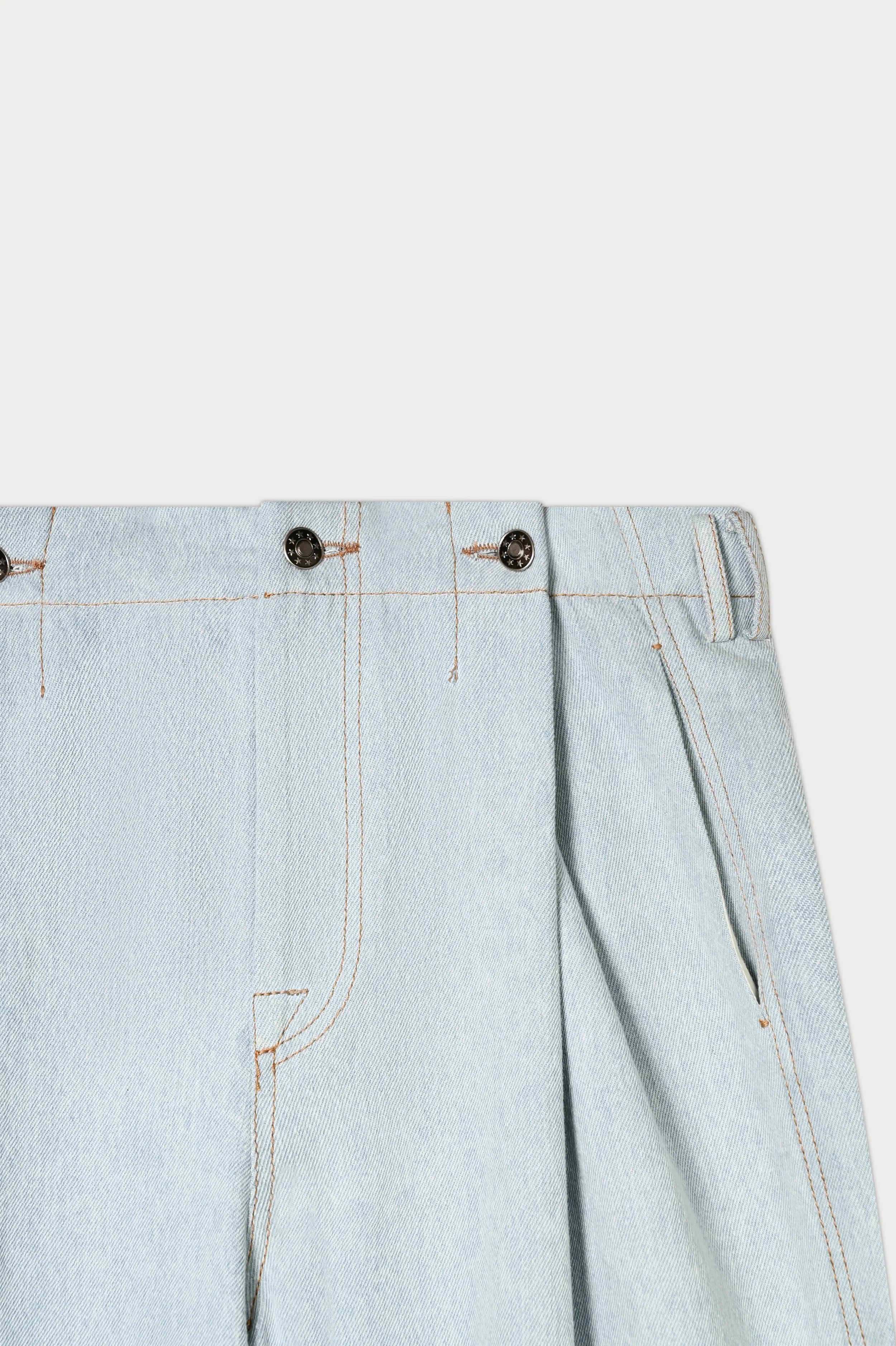 Athens Adjustable Denim Trousers