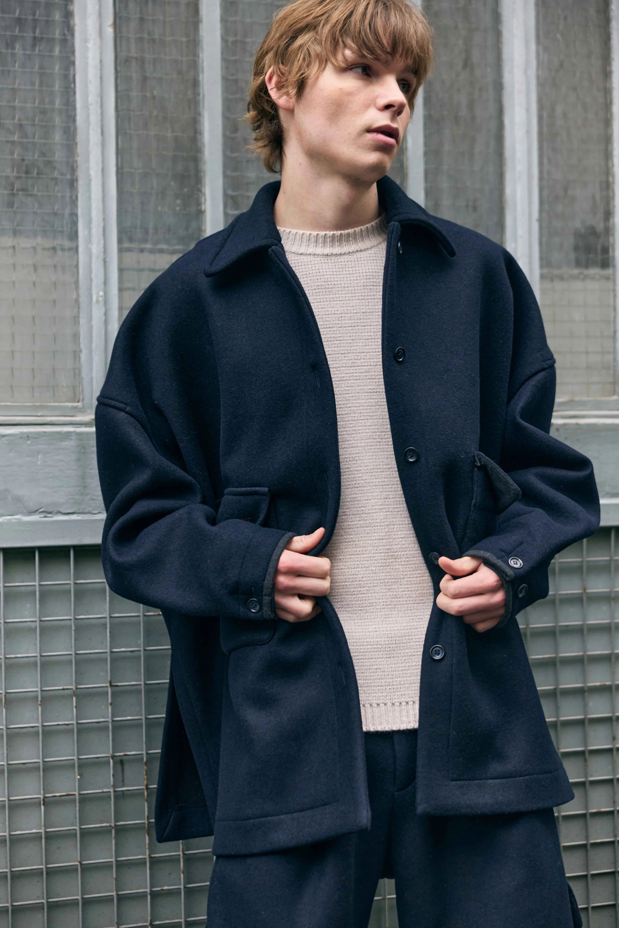 Amiens 800G Wool Cashmere Overshirt