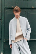 Alicante 800G Wool Round Collar Knit