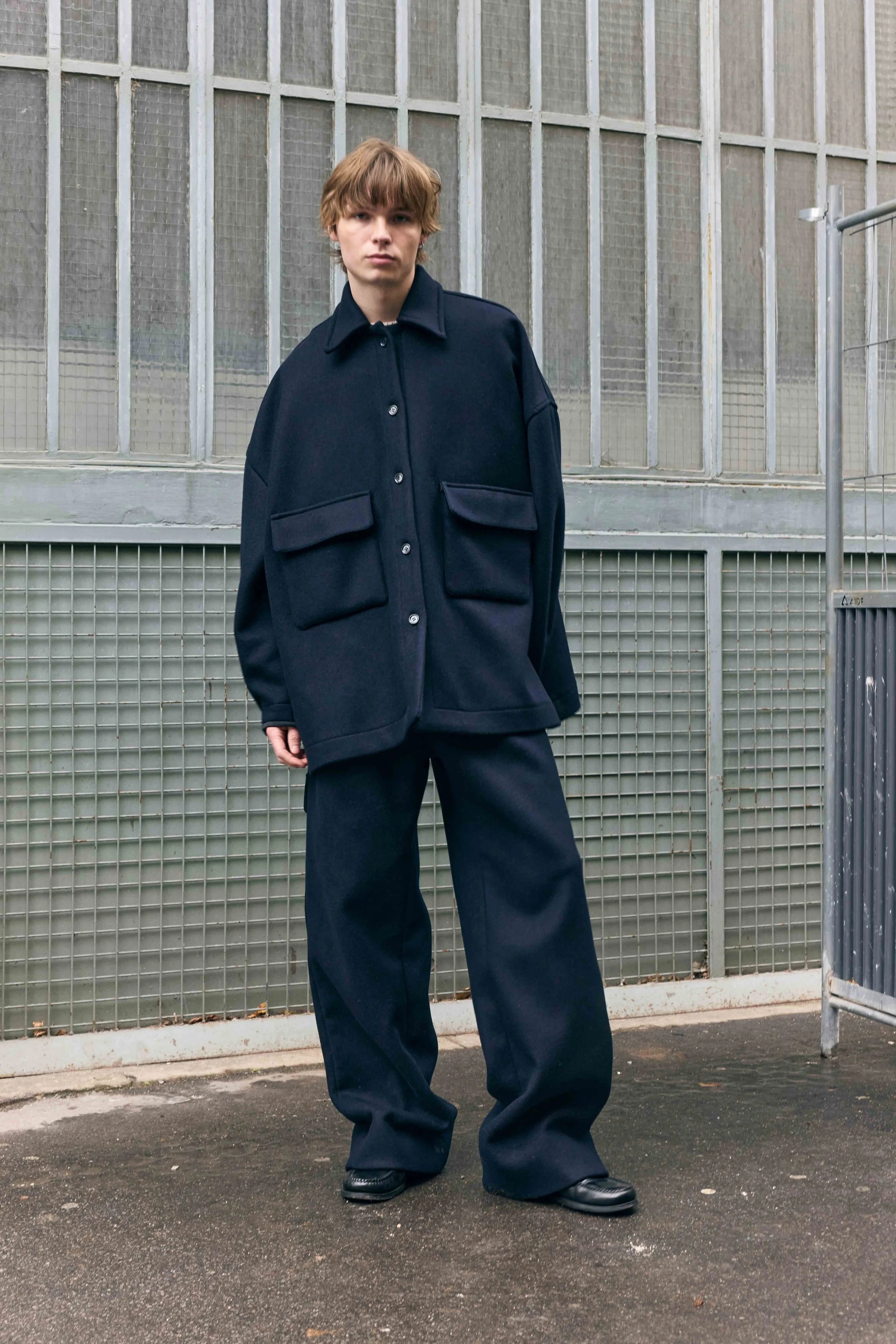 Amiens 800G Wool Cashmere Overshirt