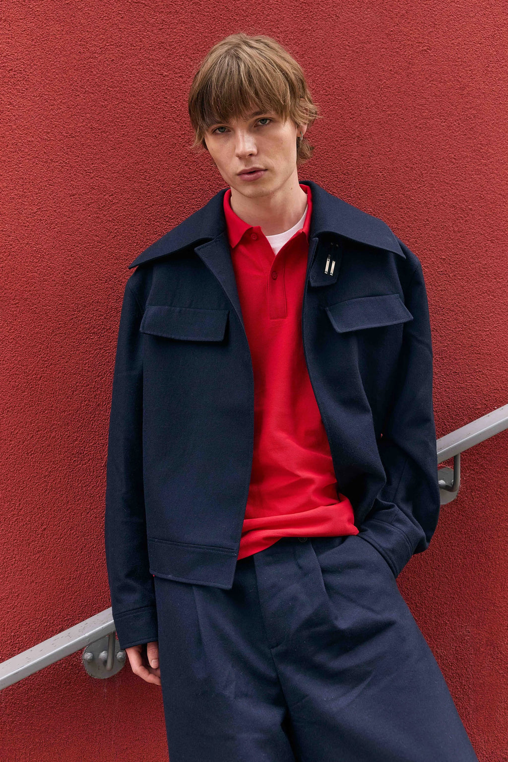 Lyon Cashmere Flannel Jacket