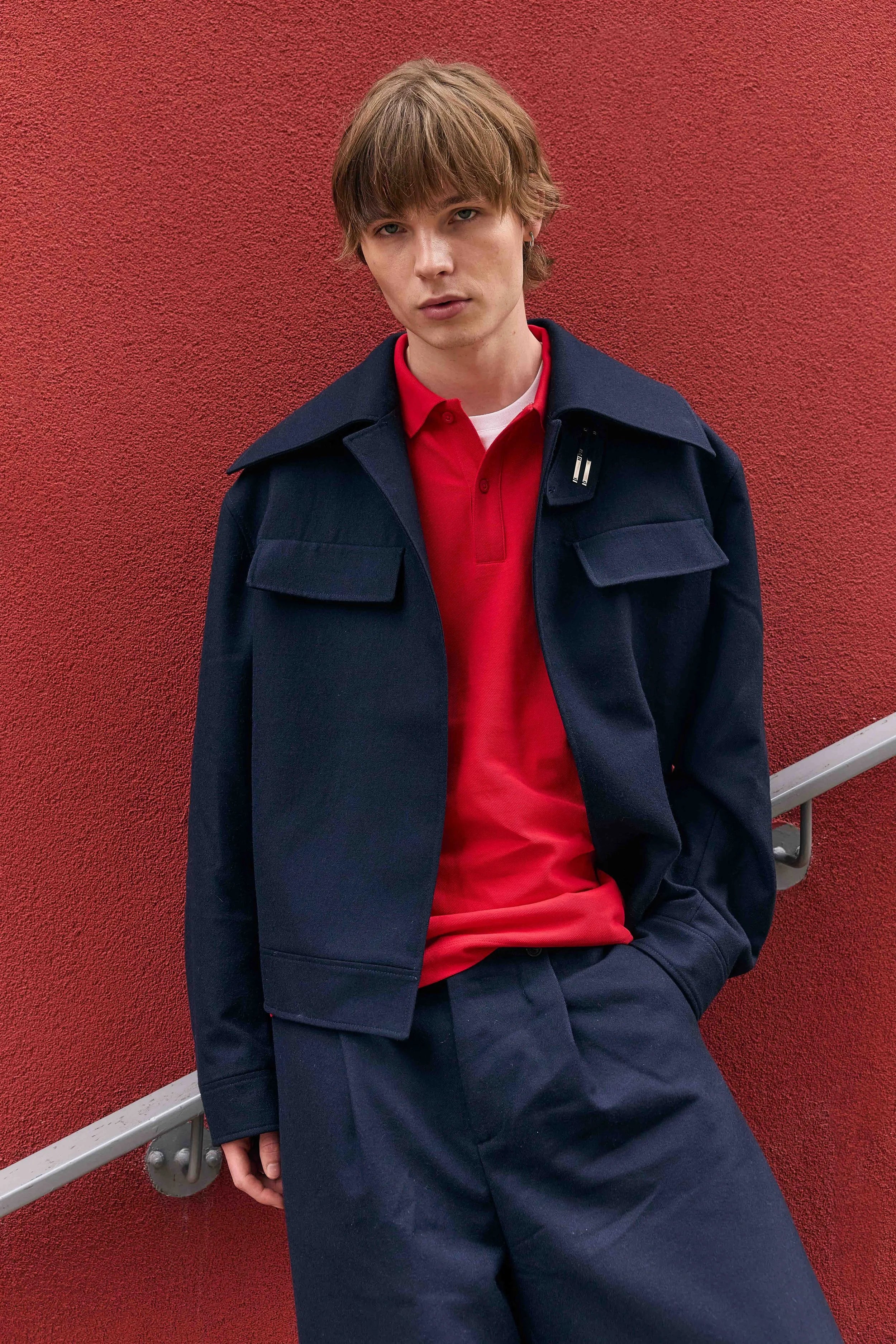 Lyon Cashmere Flannel Jacket